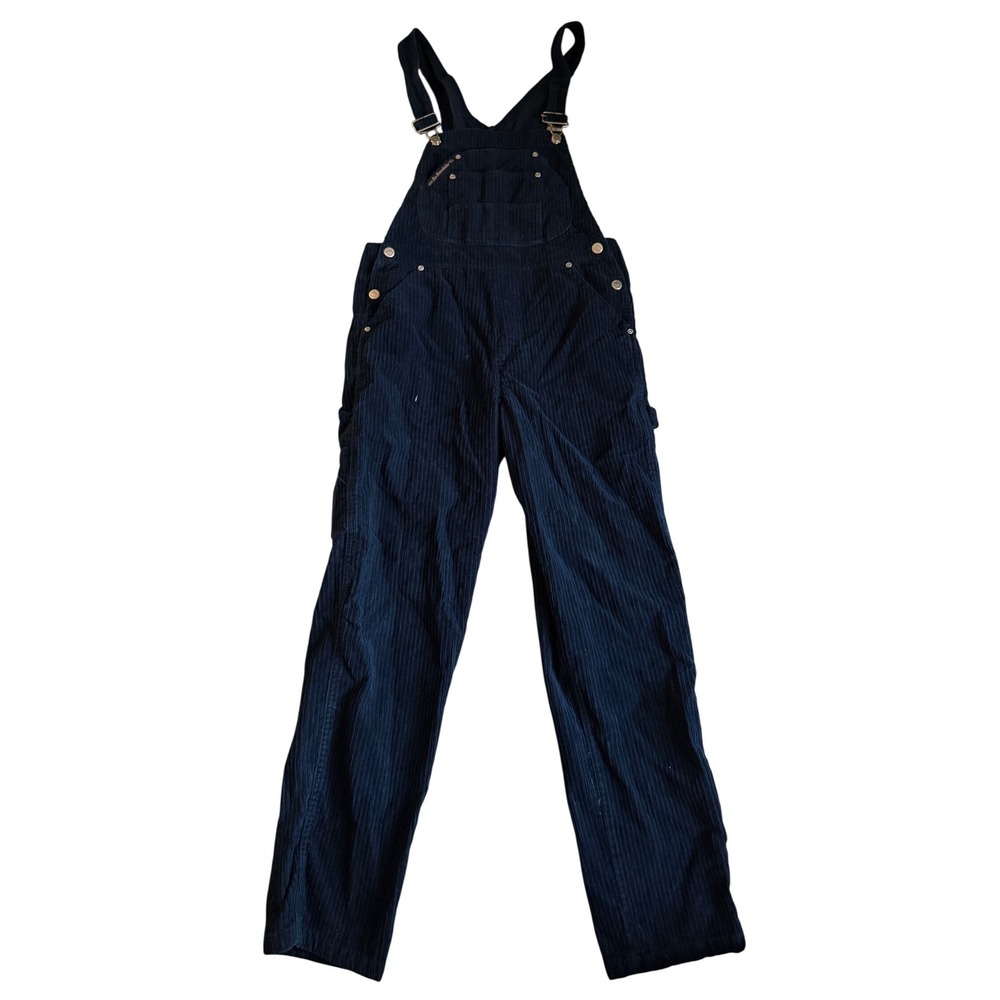 Vintage Y2K No Boundaries Corduroy Overalls Womens S Boho Carpenter Bibs Utility